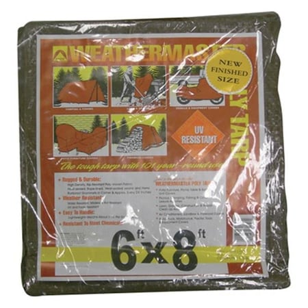 Dize Tarp, Brown, Polyethylene 118600